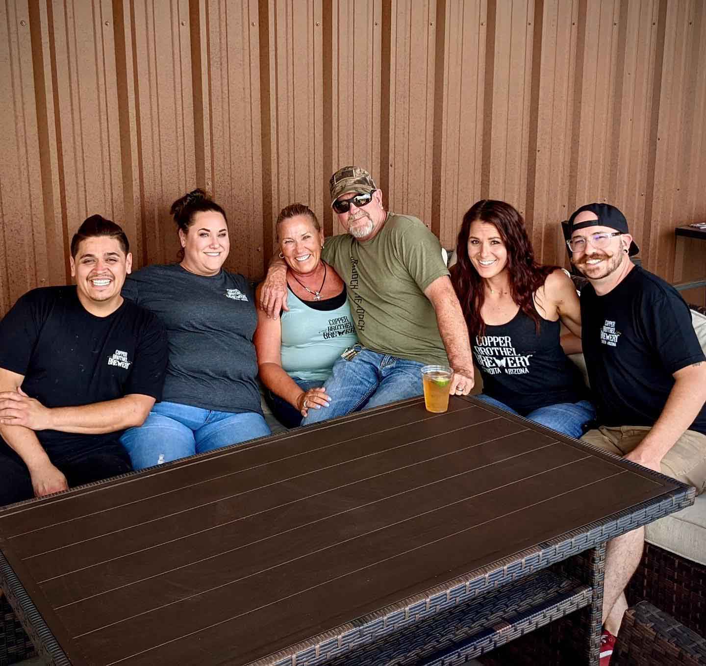 Copper Brothel Brewery, Sonoita, AZ, staff