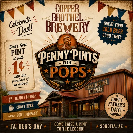 Fathers day celebration at Copper Brothel Brewery