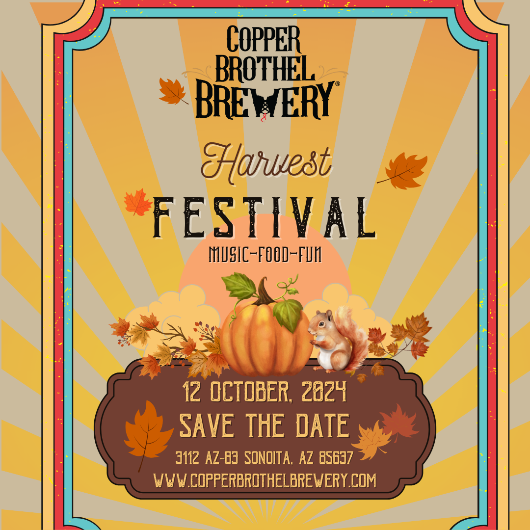 Harvest Festival at Copper Brothel Brewery, Sonoita, AZ, October 12th, 2024