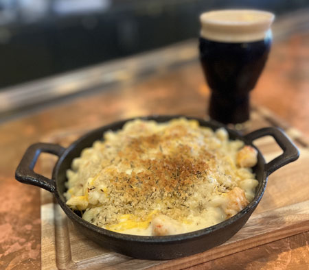 Lobster Mac&Chesse at Copper Brothel Brewery, Sonoita, AZ